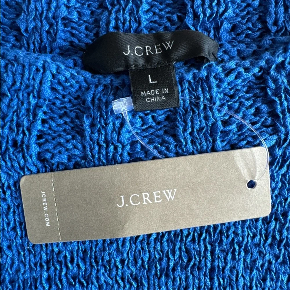 J. CREW Crewneck Sweater, Size L.